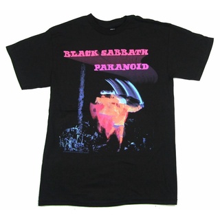 เสื้อยืดผ้าฝ้ายCOTTON เสื้อยืดคอกลม แขนสั้น พิมพ์ลายอัลบั้ม Black Sabbath Id Motion สีดํา เข้ากับทุกการแต่งกาย สไตล์สตรี