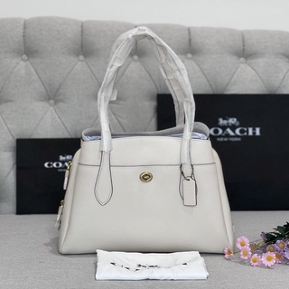 👑ผ่อน0%~แท้100%👑 Coach Lora Carryall In Colorblock Signature Canvas