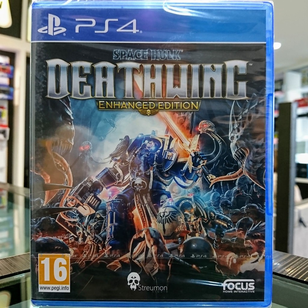 (Z2,EN) มือ1 Space Hulk Deathwing Enhanced Edition แผ่นเกม PS4 แผ่นPS4​ (Shooting​ FPS​ Warhammer 40,000 universe)