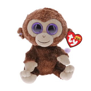 TY ตุ๊กตา ทีวาย Beanie Boos COCONUT-monkey size regular