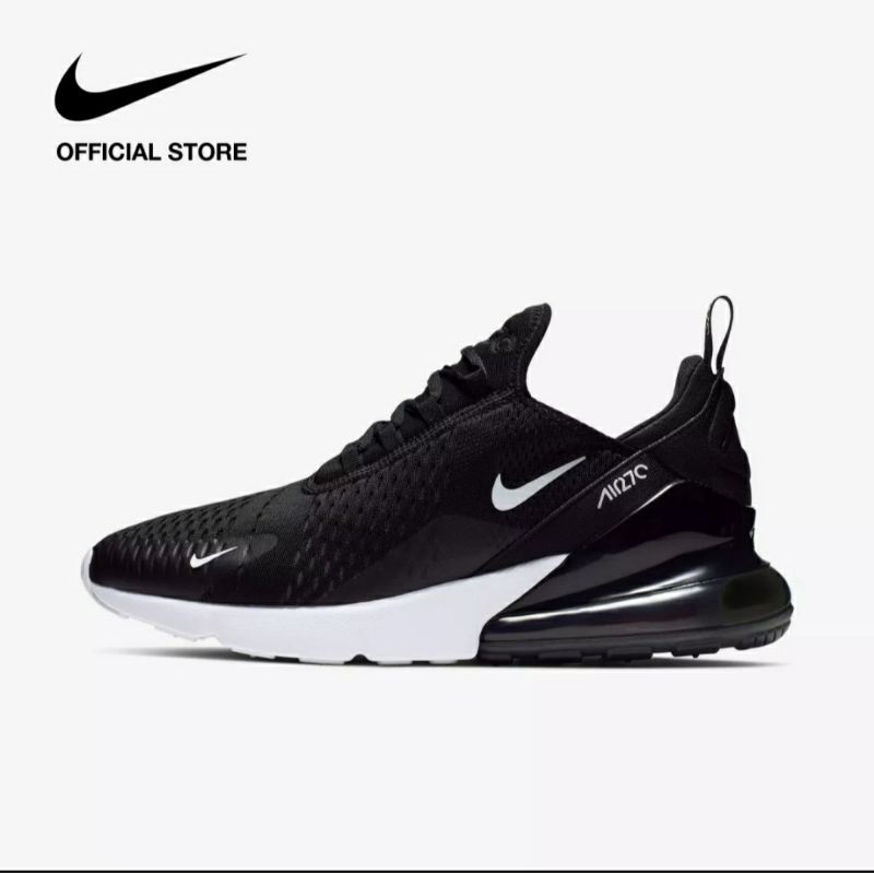 [ Nike Air max 270 - Black ] ไนกี้ รองเท้าผู้ชาย แอร์ แม็กซ์ 270 - สีดำ / ของแท้100% พร้อมส่ง