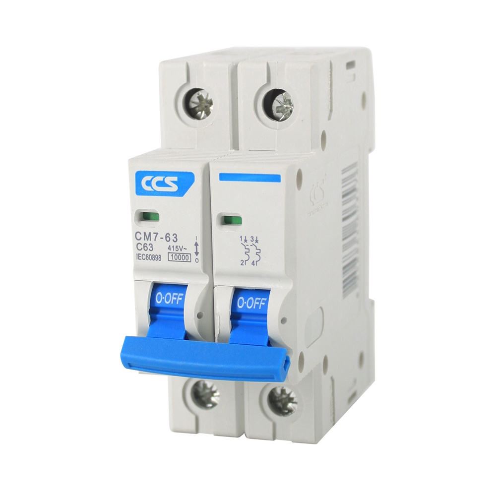 มินิ เซอร์กิต เบรกเกอร์ CM7-63 CCS 2P