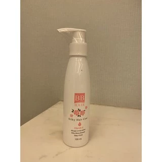 บีบีแฮร์ ซิลกี้ แฮร์ โคท ขนาด120 ml ใช้เพียง2-3 ปั้มหลังสระไม่ต้องล้างออก