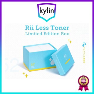 Rii no.52 Less Toner 120 pcs. (Limited Edition Box) สำลีประหยัดโทนเนอร์ บางแต่นุ่ม