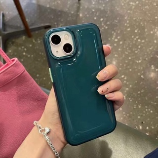 เคสโทรศัพท์มือถือ ซิลิโคน สีพื้น เรียบง่าย สําหรับ Iphone 13 13Pro 13ProMax 11 11ProMax 12 12Pro Max X XS XR