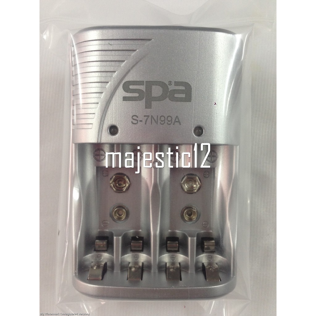 เครื่องชาร์จถ่าน AA AAA และ 9v (Battery Charger for AA AAA and 9 volt Battery)