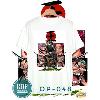 เสื้อยืดสําหรับผู้ชาย♛F.One Piece Yonko / Wano ซามูไรเสื้อเชิ้ตสําหรับผู้ชาย/เสื้อยืดสําหรับผู้ VcA