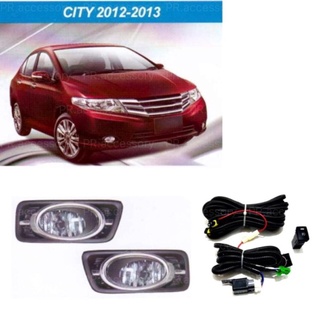 ไฟตัดหมอก ไฟสปอร์ตไลท์ HONDA CITY 2012-2013 (ขอบชุป)