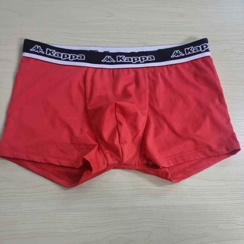 Kappa Boxer บ็อกเซอร์ชายมือสอง  
เนื้อผ้า Polyester นุ่ม มัน ลื่น สีสวยมากๆ Size M เอว 28-34 นิ้ว