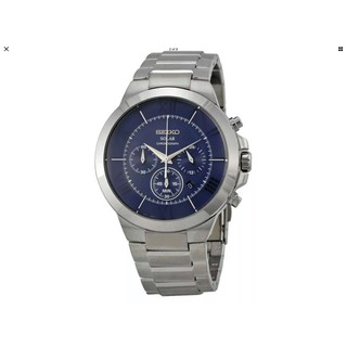 นาฬิกา SEIKO MENS SSC281 SOLAR CHRONOGRAPH พร้อมกล่อง (ใหม่) ของแท้