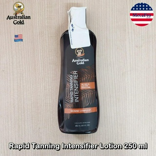 Australian Gold® Rapid Tanning Intensifier Lotion 250 ml โลชั่นผิวแทน เพิ่มผิวแทน ปรับสีผิวให้เข้มขึ้น