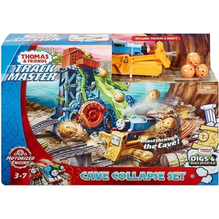 Thomas &amp; Friends TrackMaster Cave Collapse Set รถไฟโทมัสแอนด์เฟรนด์ ใส่ถ่าน ผจญภัยผ่านถ้ำ ของแท้