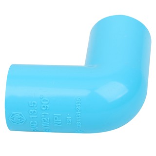 ท่อประปา ข้อต่อ ท่อน้ำ ท่อPVC ข้องอ 90-หนา SCG 1/2" สีฟ้า ELBOW 90 SOCKET PVC SCG 1/2" LIGHT BLUE