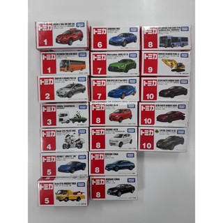 โมเดลรถเหล็ก Tomica ของแท้ no.1-10 คันละ 184฿