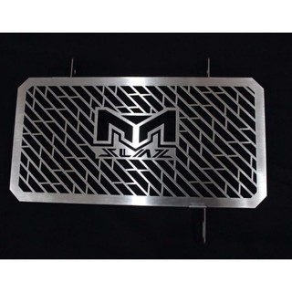 การ์ดหม้อน้ำ Yamaha M-slaz Radiator guard (Silver)