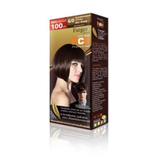 🌟 ครีมเปลี่ยนสีผม 6/0 สีบลอนด์เข้มธรรมชาติ DARK BLONDE ฟาเกอร์ FARGER HAIR CARE EXPERT PERMANENT COLOR CREAM