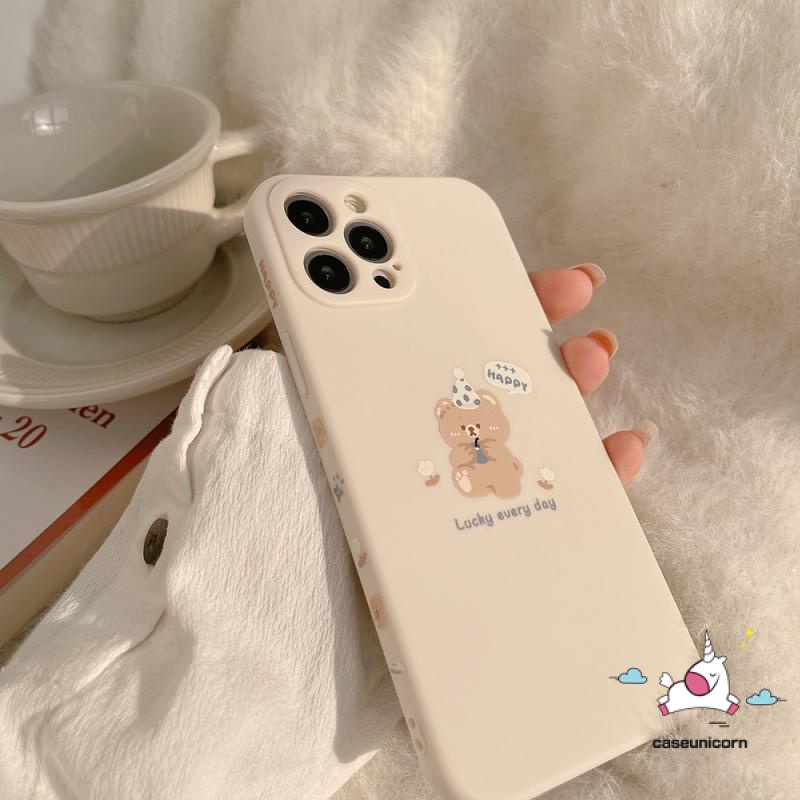 Side Pattern Cute Bear Soft Tpu Phone Case for Vivo Y12A Y15S Y21 2021 ...