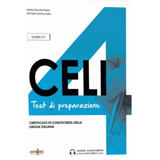 CELI Test : level B2, level C1  : 9786188458642:9786188458635 (นำเข้าของแท้100%)