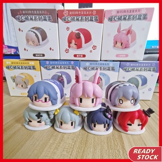 ตุ๊กตาฟิกเกอร์ Honkai Impact 3 Action Figure Warm Bed Q Version Kiana Kaslana Raiden Mei Murata Himeko 7 ชิ้น