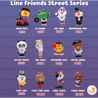 ❣️พร้อมส่ง...แบบตัวแยก❣️Pop Mart Line Friends Street Series