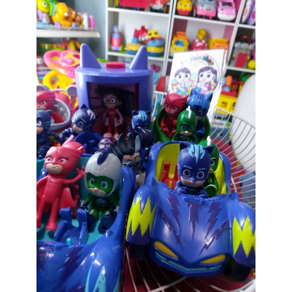 pj mask  ตัวเล่นงานข้อต่อและมีรถสภาพดี❌เลือกทางแชท❌⭐มือสอง⭐