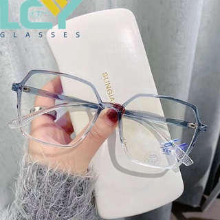 Lcyy ใหม่ แว่นตาแฟชั่น ทรงสี่เหลี่ยม ป้องกันแสงสีฟ้า -0°-6.0° (พร้อมส่ง) 15922