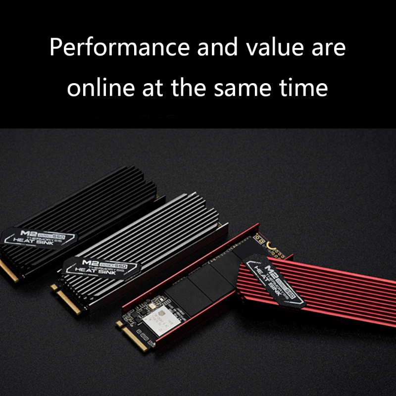 Ah Heatsink NVME PCI-E สําหรับ M 2 2280 SSD Cooling Pad ฮาร์ดดิสก์ฮีทซิงค์ Cooler Therm