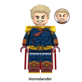 Homelander The Sevens Minifigures The Boys Vought Enterprise บล็อคตัวต่อ ของเล่นสําหรับเด็ก