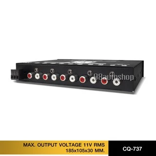 98auto CCEปรี7แบน แยกซับอิสระ กลางชัด แหลมใส เบสหนัก CQ-737 CCE ปรีรถยนต์ 7แบน ราคา1ชิ้น