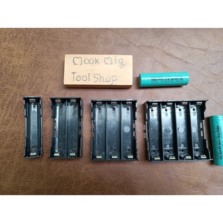 รางถ่าน 18650 ช่องใส่ถ่าน รางแบต Battery Box มีให้เลือก 1-4 ช่อง แต่ละช่องแยกอิสระกัน มีพินเสียบกับบอร์ด PCB