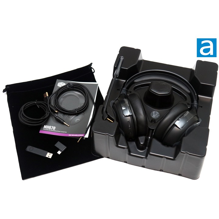 HEADSET (7.1) COOLERMASTER MASTERPULSE MH670 GAMING