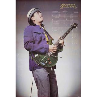 Santana,โปสเตอร์วงดนตรีต่างประเทศ AM/EU