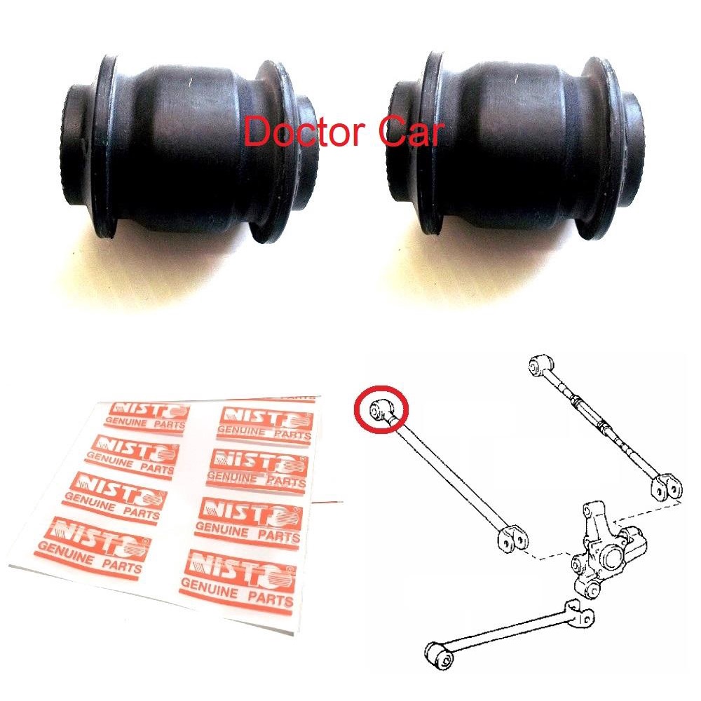 NISTO บูชอาร์มหลัง บูชปีกนกหลัง บูชคานหลัง โตโยต้า แคมรี่ ACV30 ACV40 ACV50 Toyota Camry 2002-2016