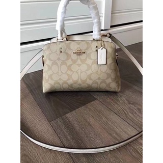 COACH MINI LILLIE CARRYALL IN SIGNATURE CANVAS