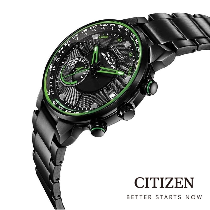 Stainless Steel Citizen F150 Satellite Wave Citizen Satellite Wave