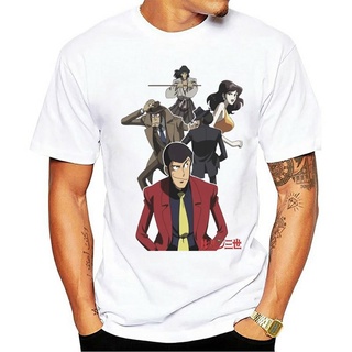 [2022]ผ้าฝ้ายคอกลมเสื้อยืด ลาย LUPIN III LUPIN THE THIRD CARTONE ANNI 80 - MITO Shirt