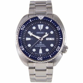 Seiko นาฬิกาข้อมือชาย Prospex Turtle Automatic Divers 200M SRP773J1