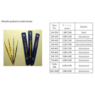 เข็มถักโครเชต์ The Tulip Crochet Hooks แบบสองหัว