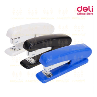 Deli 0312 Stapler เครื่องเย็บกระดาษ 20 แผ่น คละสี 1 ชิ้น เครื่องเย็บกระดาษ ที่เย็บกระดาษ เครื่องเย็บ แม็คเย็บ สำนักงาน