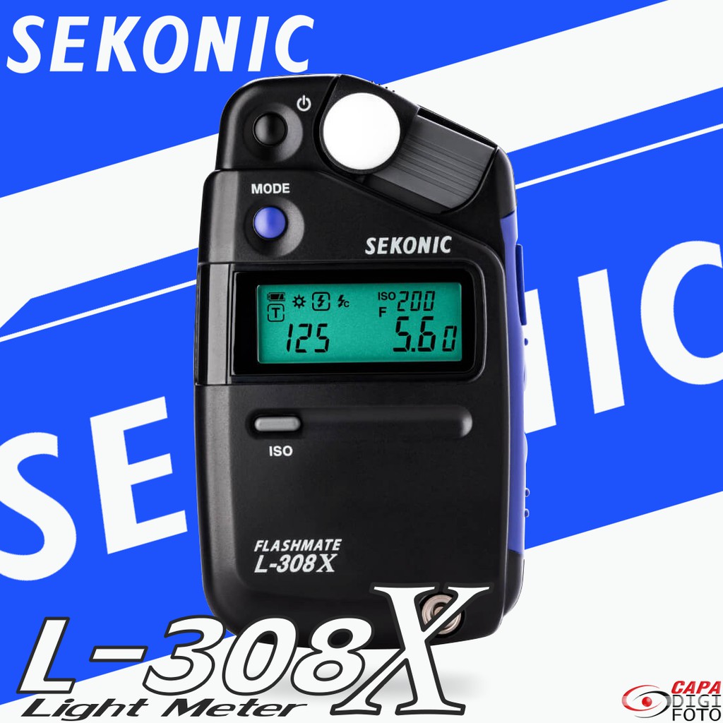 เครื่องวัดแสง Sekonic L-308X Flashmate Light Meter l308x l308  ** ประกันศูนย์ฯ 1 ปี **