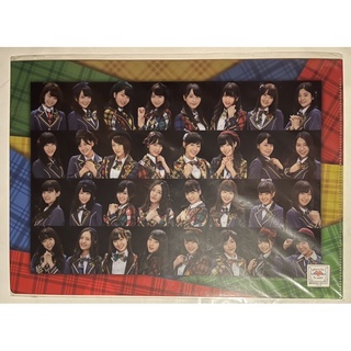 [มือ2] แฟ้ม A4 AKB48 clear file