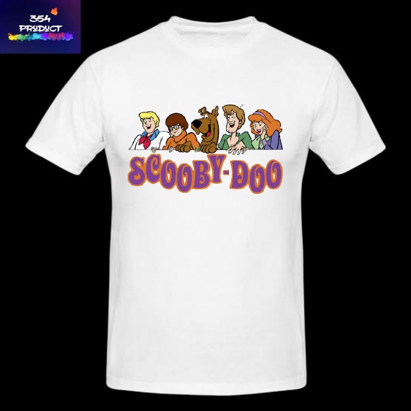เสื้อยืด Scooby Doo - เสื้อยืดวินเทจ การ์ตูน Film tee - Oversize Scooby-Doo