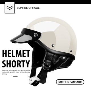 หมวกกันน็อคทรงลุง helmet shorty โอสคูล old school ญี่ปุ่นJapan vintage