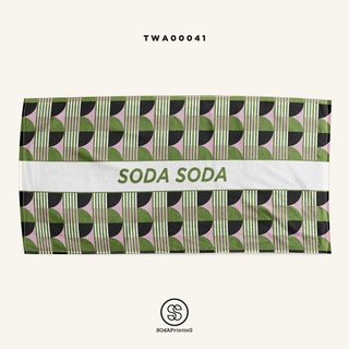 ผ้าเช็ดตัว Geo รหัส TWA00041 #SOdAtowel #SodAhome #ผ้าขนหนู #ผ้าเช็ดตัว #towel