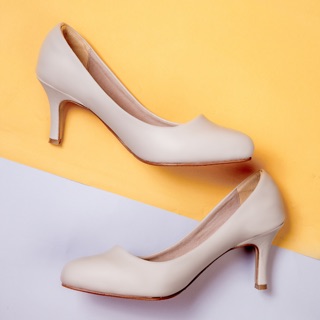 Yolanda Heels : Ivory