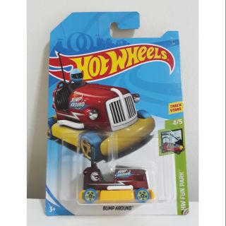 รถเหล็ก Hotwheels BUMP AROUND ลายไฟ (ib014,ib34)