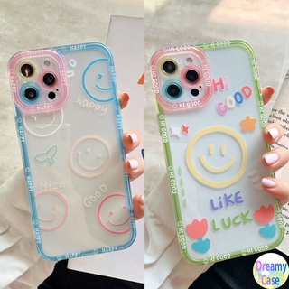 เคสโทรศัพท์มือถือแบบนิ่ม กันรอยเลนส์กล้อง ลายดอกไม้หน้ายิ้ม สําหรับ OPPO A77 A76 A36 A53 A33 A52 A92 A31 A94 A93 A74 A95 A54 A16 A15S A5 A9 2020 A7 A5S AX7 A3S A12e Reno 5F 4F 7 6 5 4 F11 F9