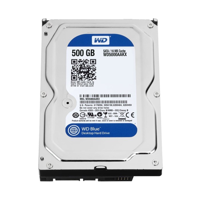 HardDisk 500 gb WDC / HDD ภายใน PC WD Blue 500GB