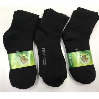 ถุงเท้าทำงาน ถุงเท้าผู้ใหญ่ ถุงเท้าผู้ชาย Men Cool Socks -M ( 1 โหล )