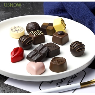 Usnow สติกเกอร์แม่เหล็กติดตู้เย็น ลายข้อความ สร้างสรรค์ สําหรับตกแต่งบ้าน เค้ก ช็อคโกแลต อาหาร